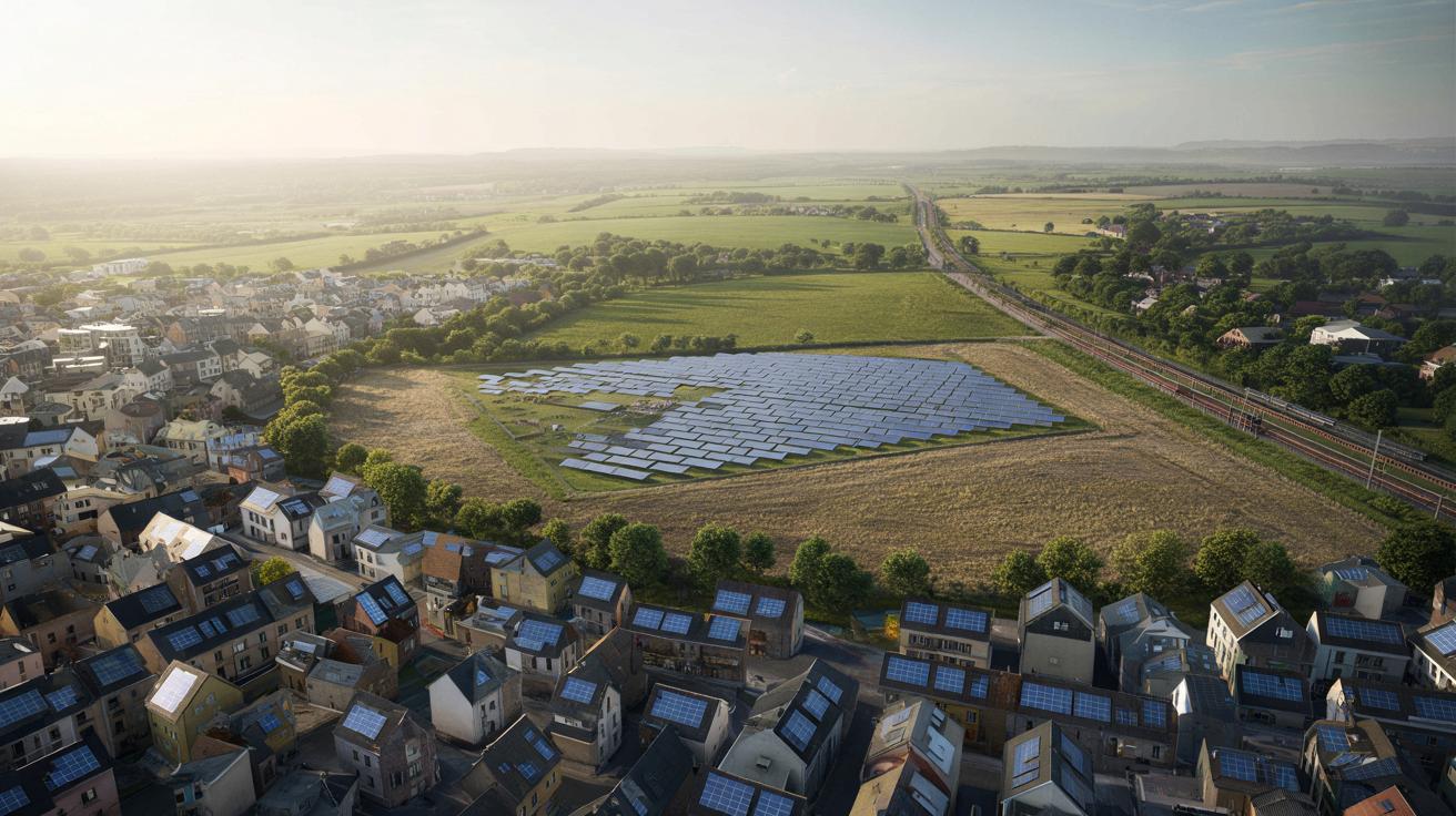 Ile miejsca naprawdę potrzebują panele słoneczne? Naukowcy zaskakują danymi