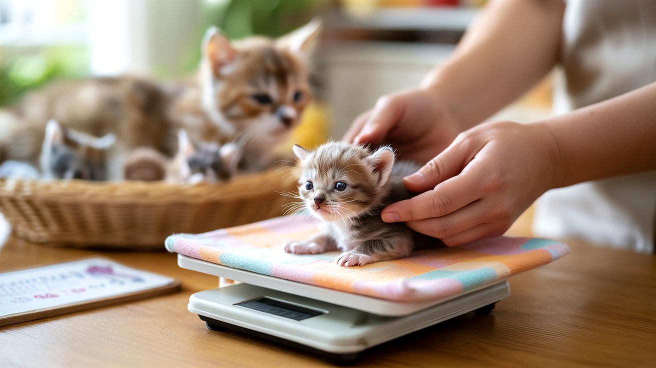 Ile powinien ważyć kociak? Tabela norm i sygnały alarmowe