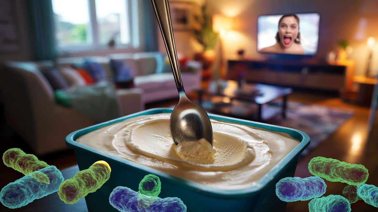 Jadasz lody prosto z pudełka? Bakterie z łyżki wracają do pojemnika