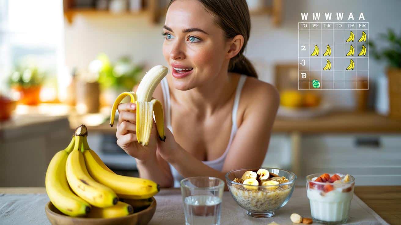 Jadłam banana codziennie przez tydzień. Zaskakujące efekty dla ciała