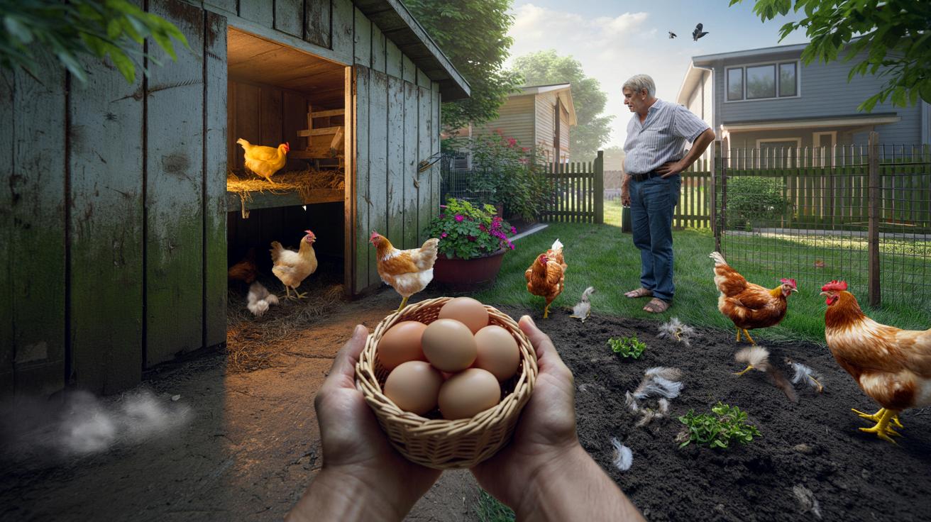 Jajka z własnego ogrodu? Oto mroczna strona trzymania kur