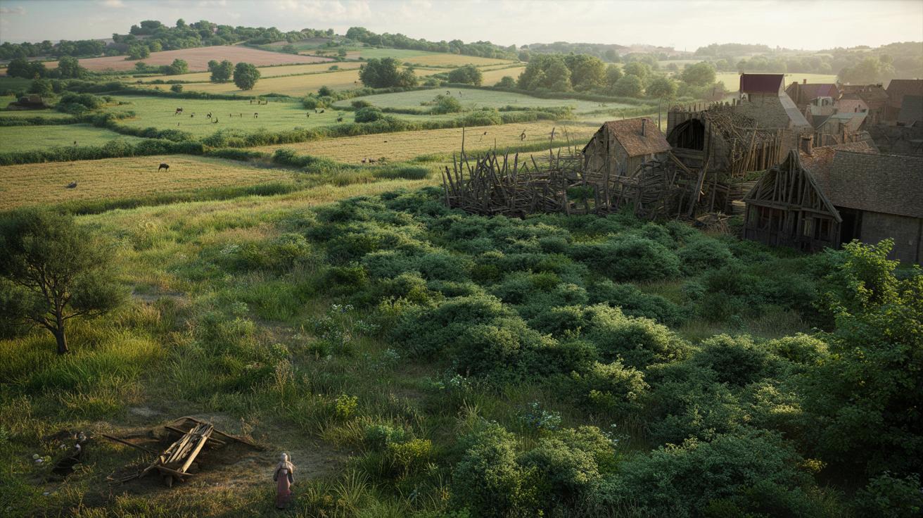 Jak czarna śmierć zubożyła przyrodę Europy zamiast ją ocalić