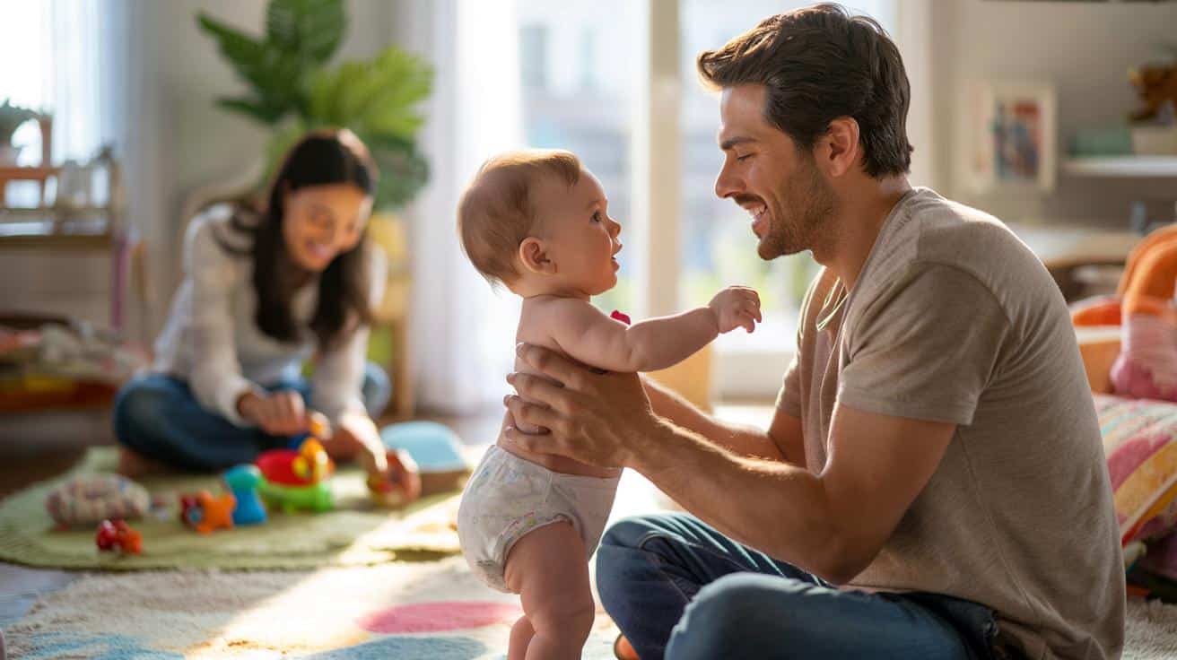 Jak czuły tata w pierwszym roku życia wzmacnia zdrowie dziecka