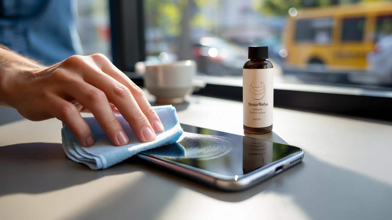 Jak czyścić ekran telefonu żeby nie niszczyć powłoki oleofobowej