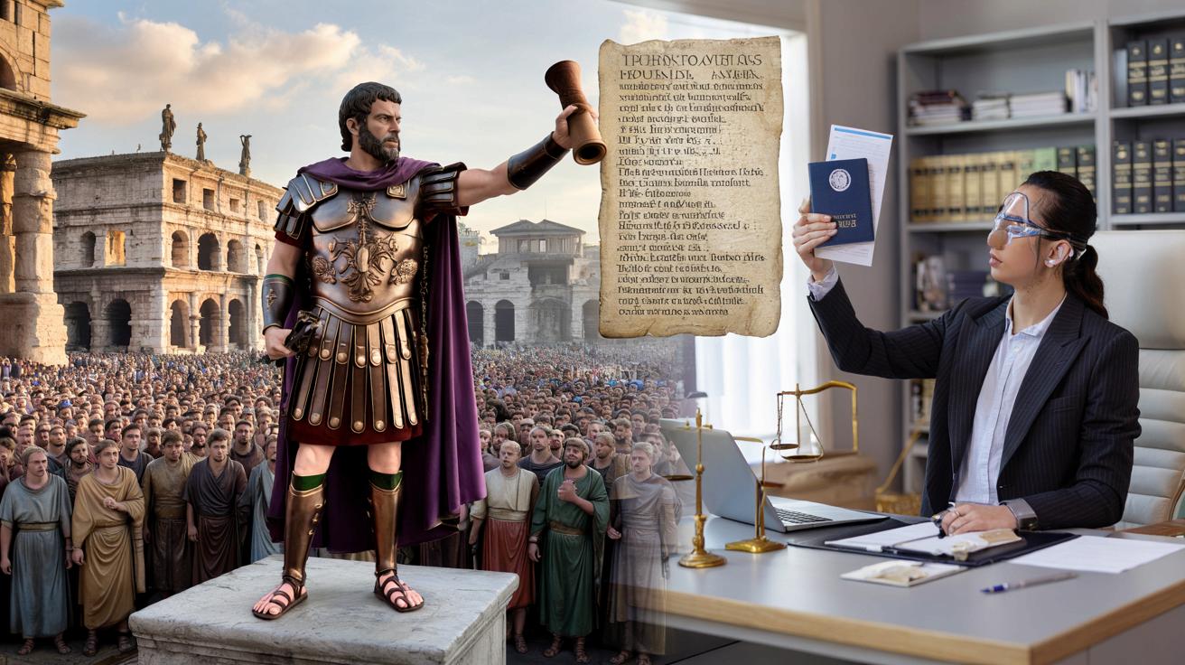 Jak decyzja jednego cesarza sprzed 2000 lat zmieniła twoje prawa