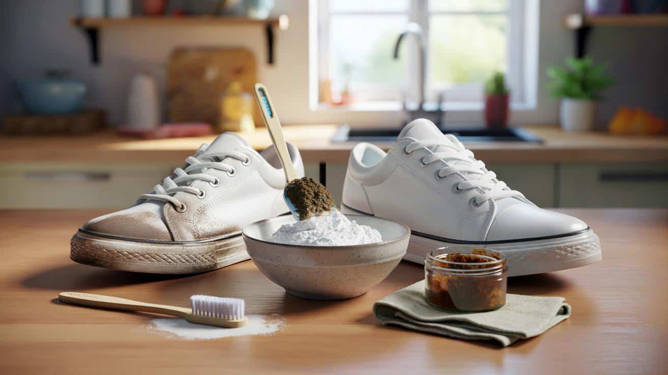 Jak doczyścić białe sneakersy lepiej niż w pralce: prosty trik z kuchni