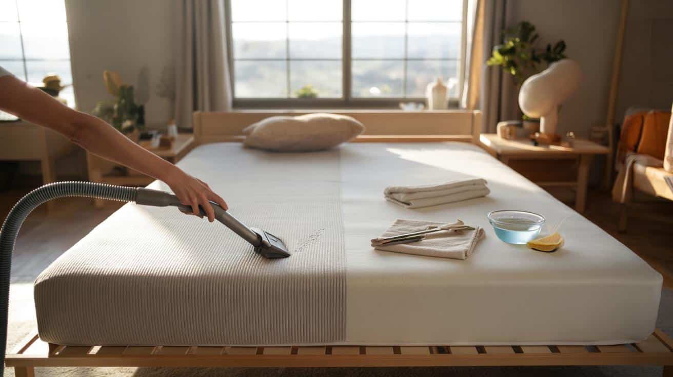 Jak doczyścić materac krok po kroku i przedłużyć jego życie