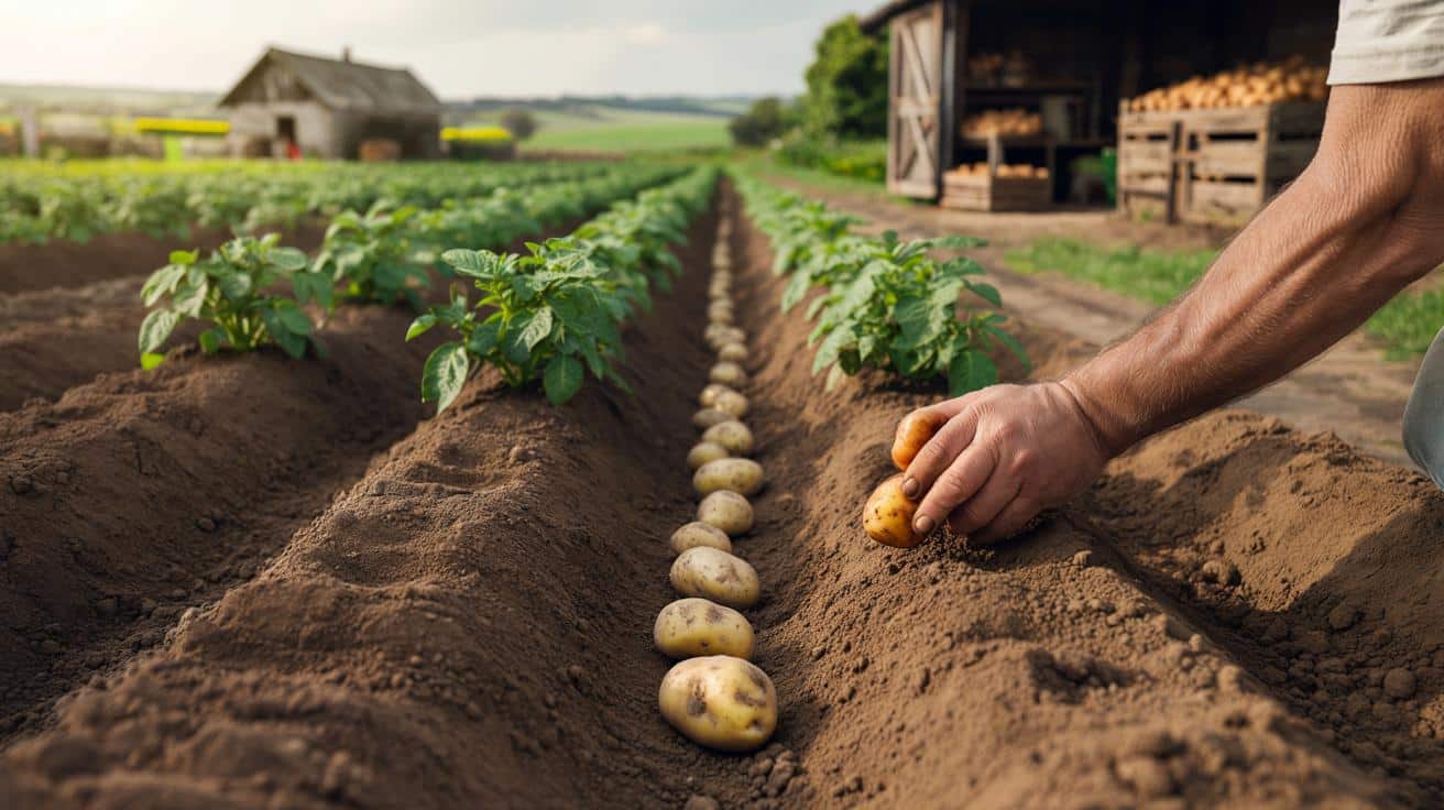 Jak głęboko sadzić ziemniaki, żeby zapełnić całą piwnicę?