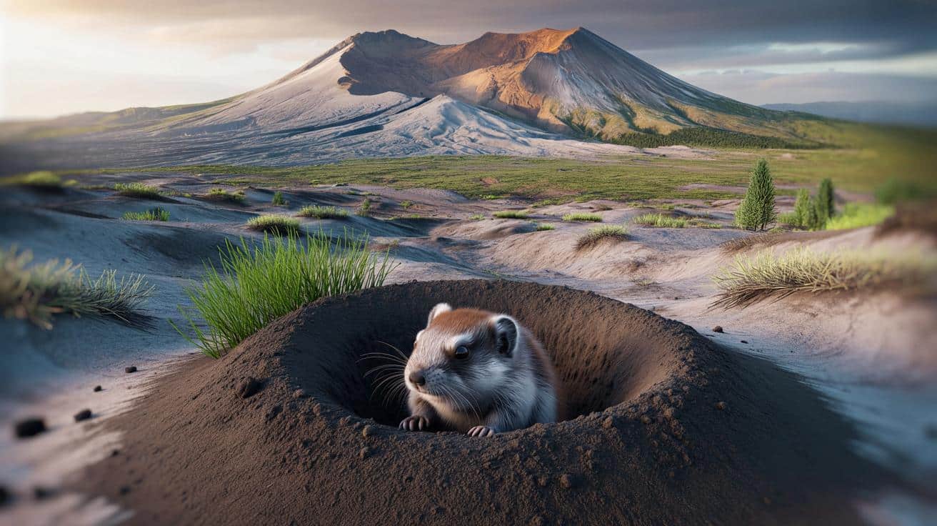 Jak gofery uratowały zniszczony wulkan. Niezwykły eksperyment sprzed 40 lat