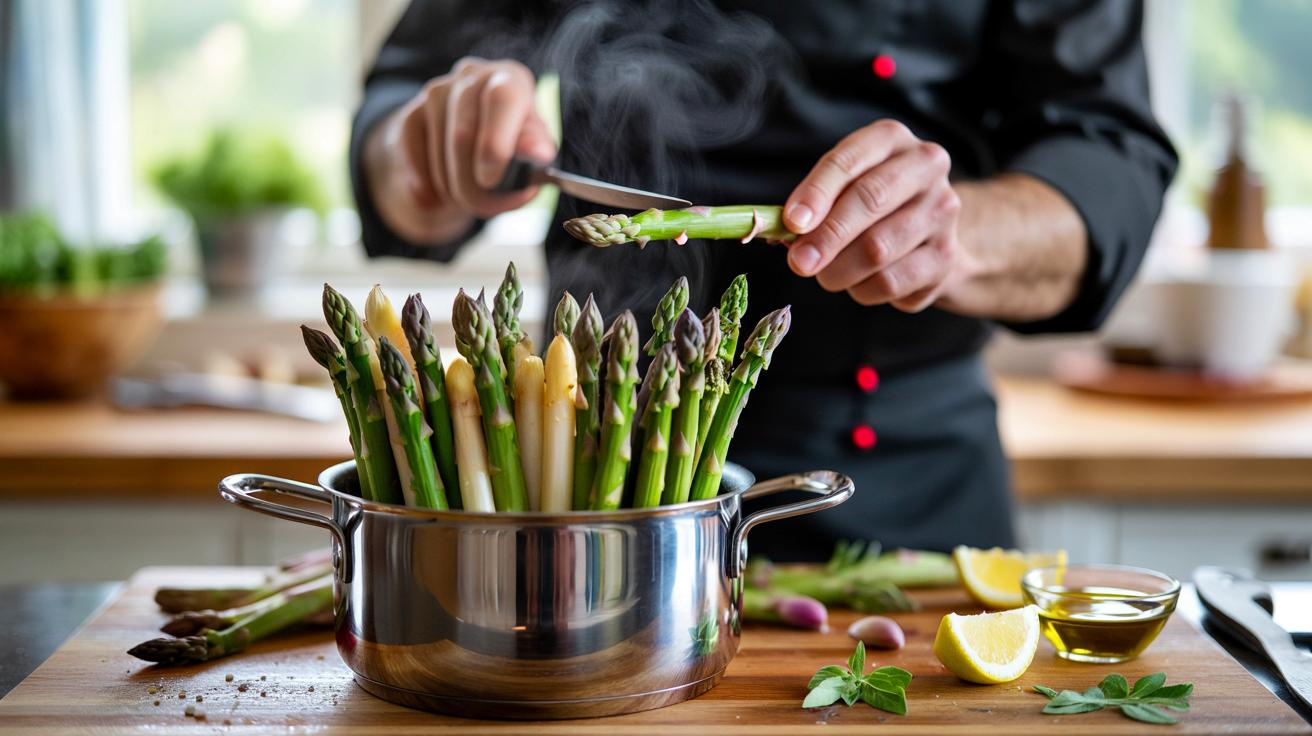 Jak gotować szparagi, żeby były jędrne i pełne witamin? Sprawdzona metoda szefa