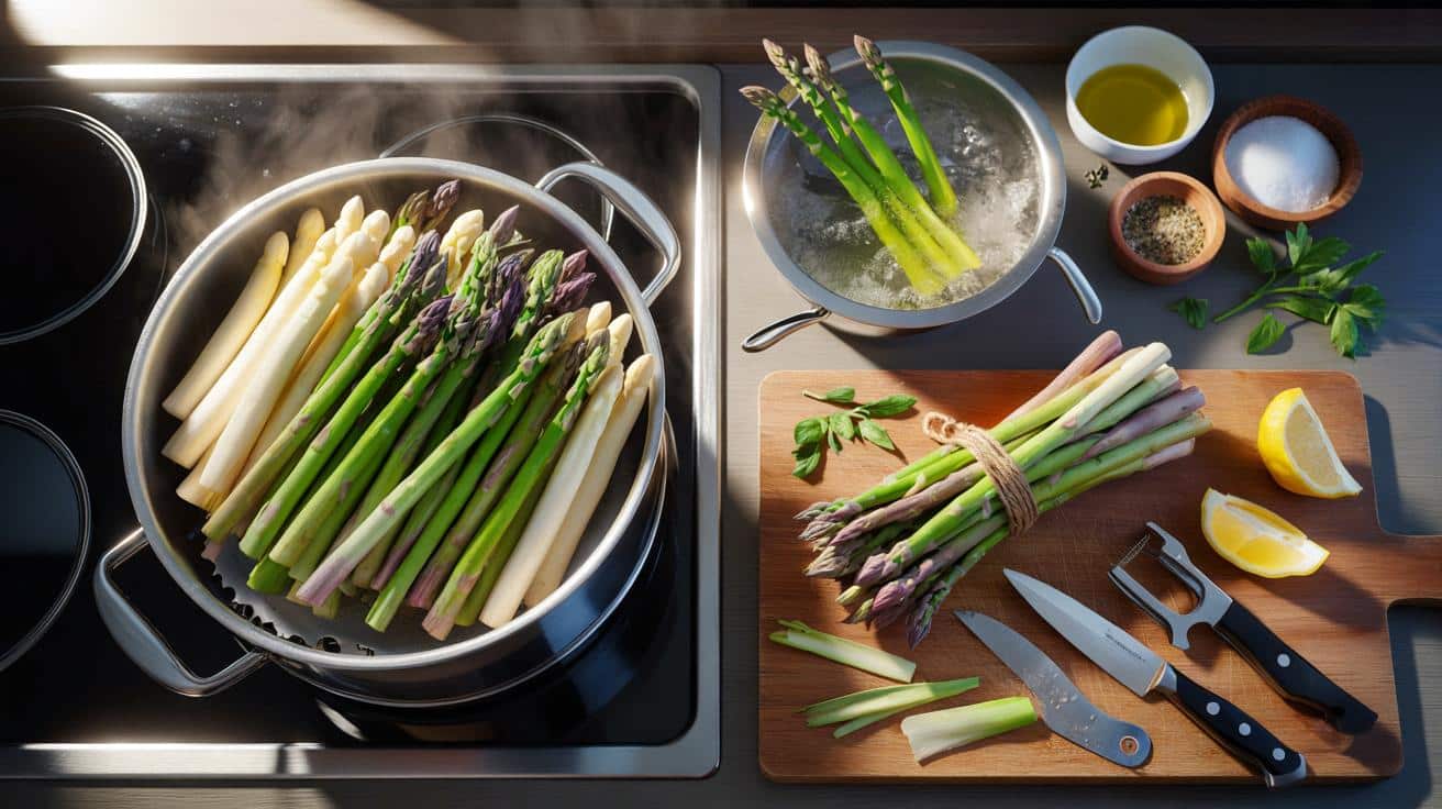 Jak gotować szparagi, żeby były jędrne i pełne witamin? Trik mistrza