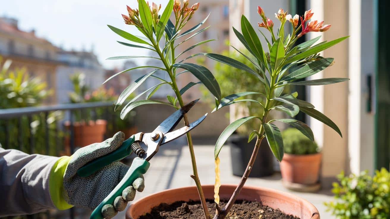 Jak i kiedy przycinać oleander wiosną, żeby kipiał kwiatami latem