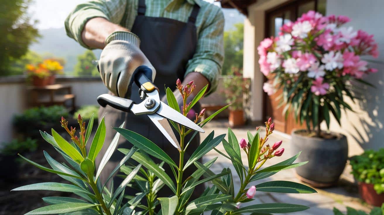 Jak i kiedy przycinać oleandra wiosną, żeby kipiał kwiatami latem