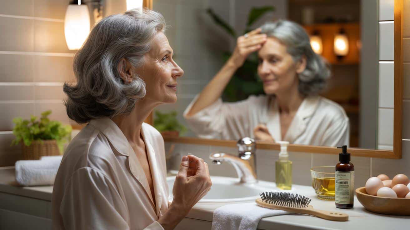 Jak kobiety po 55. roku życia mogą zatrzymać wypadanie włosów prostymi metodami