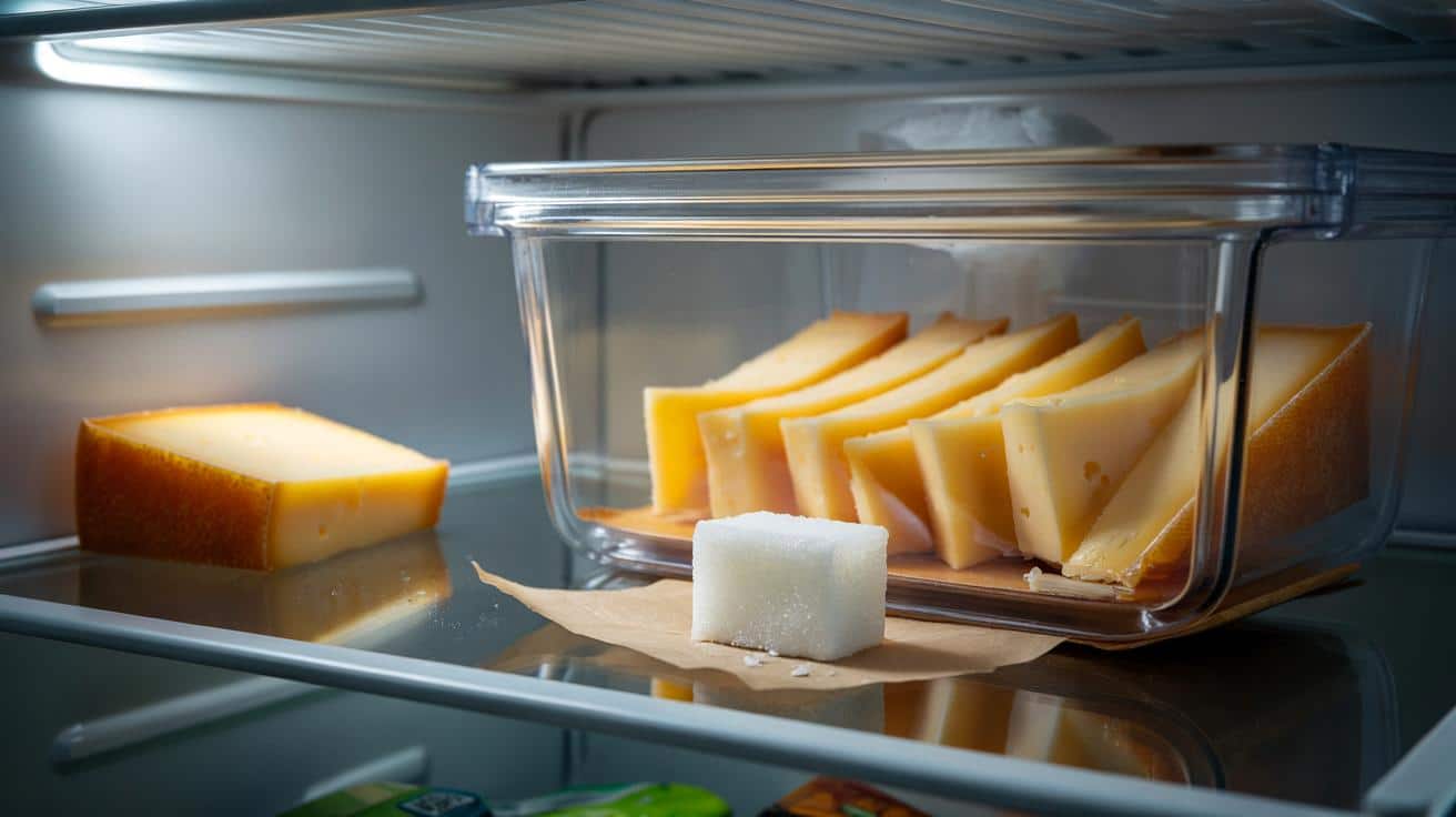 Jak kostka cukru w pojemniku z serem pomaga zachować jego świeżość przez kilka dni