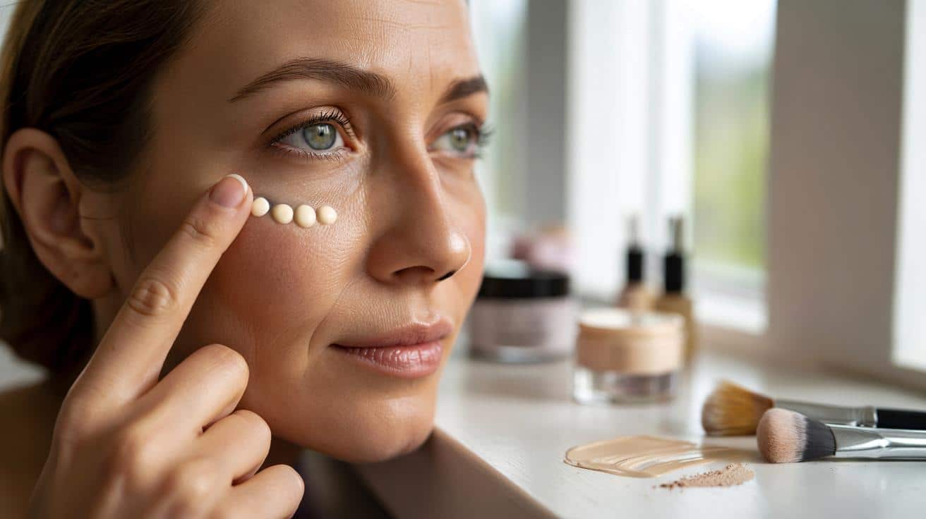 Jak nakładać korektor pod oczami żeby nie osiadał w zmarszczkach
