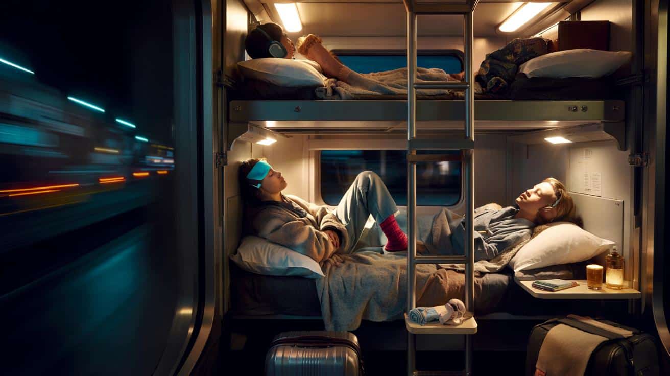 Jak naprawdę przespać całą noc w pociągu z kuszetkami