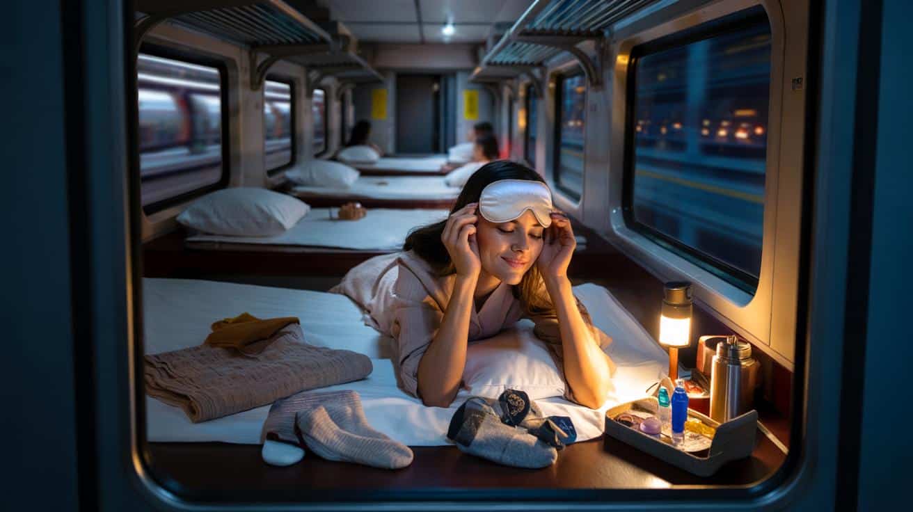 Jak naprawdę się wyspać w pociągu nocnym? Triki od starych wyjadaczy