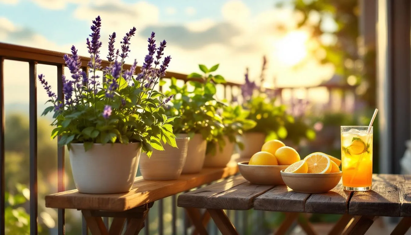 Jak naturalnie odstraszyć komary z balkonu bez oprysków i świec dymnych przez lato