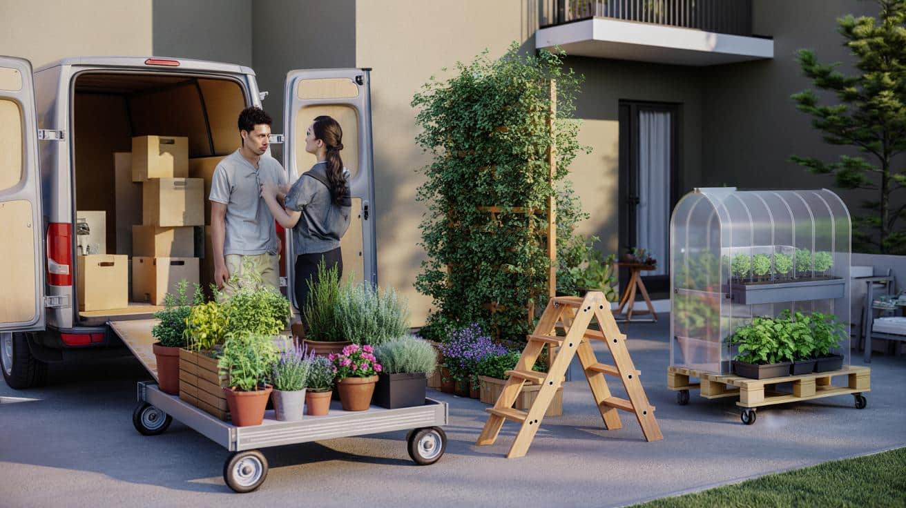 Jak nie zostawiać roślin przy przeprowadzce: ogród, który jedzie z tobą