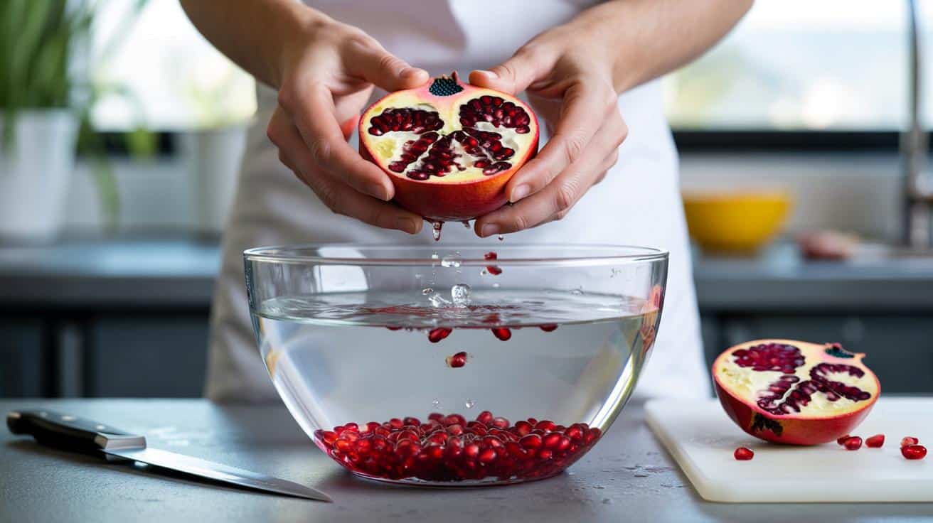 Jak obrać granat bez bałaganu: sprytny trik krok po kroku