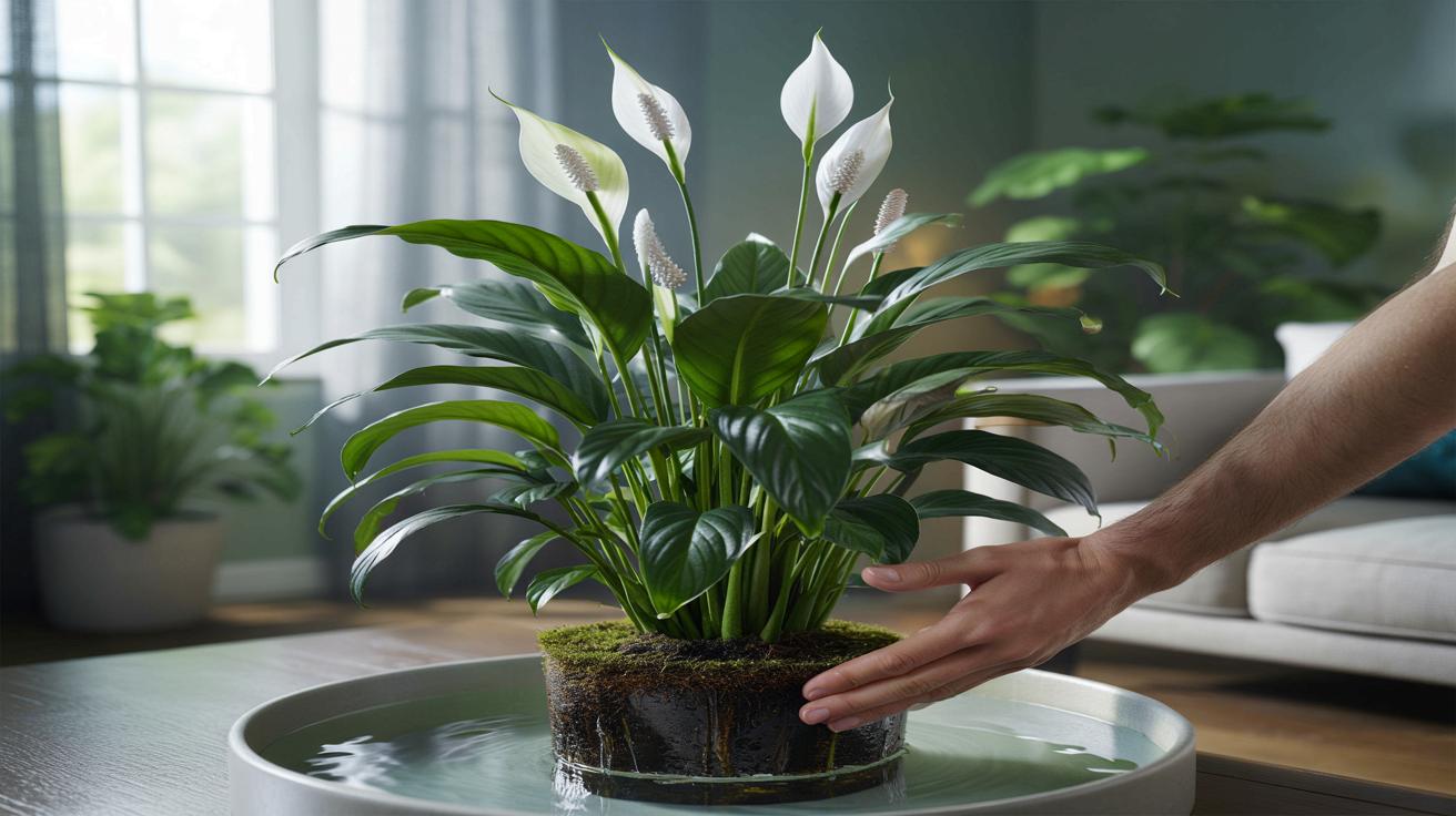 Jak podlewać skrzydłokwiat, żeby kwitł bez przerwy? Prosta zasada