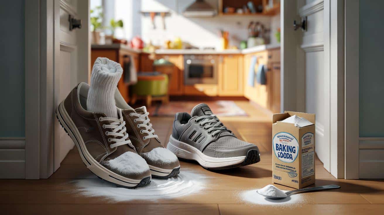 Jak pozbyć się zapachu z butów przy użyciu rzeczy, którą większość osób ma w kuchni
