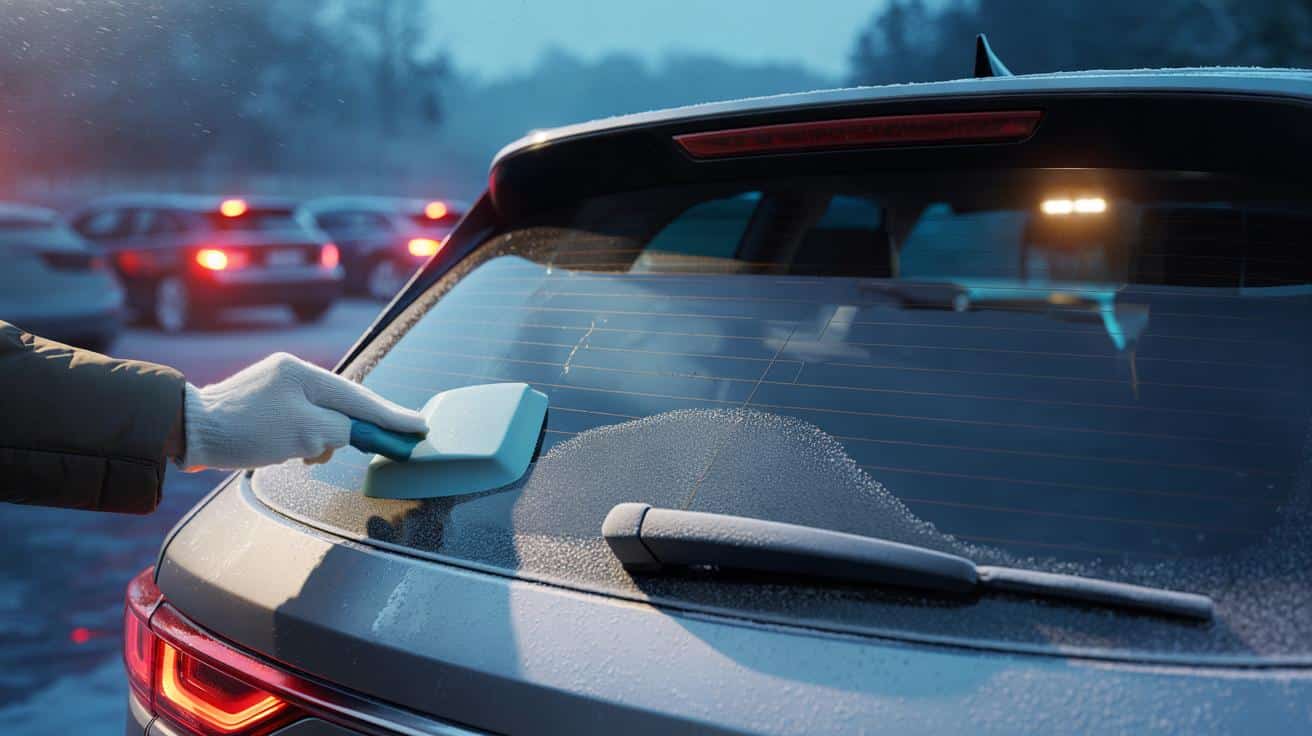 Jak prawidłowo demistyfikować tylną szybę bez jej zarysowania