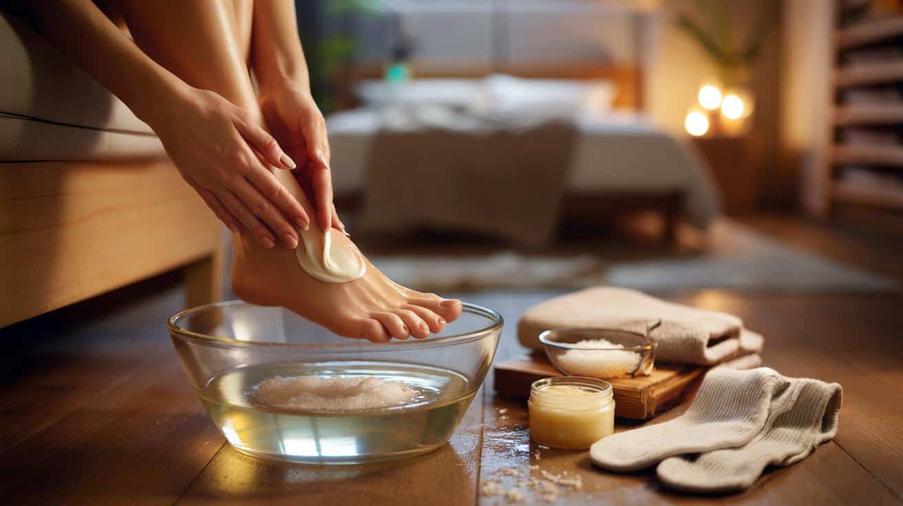 Jak prosty domowy rytuał może sprawić że stopy będą gładkie