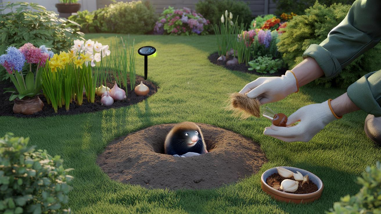 Jak przepłoszyć krety z ogrodu: 3 skuteczne sposoby bez krzywdy dla zwierząt