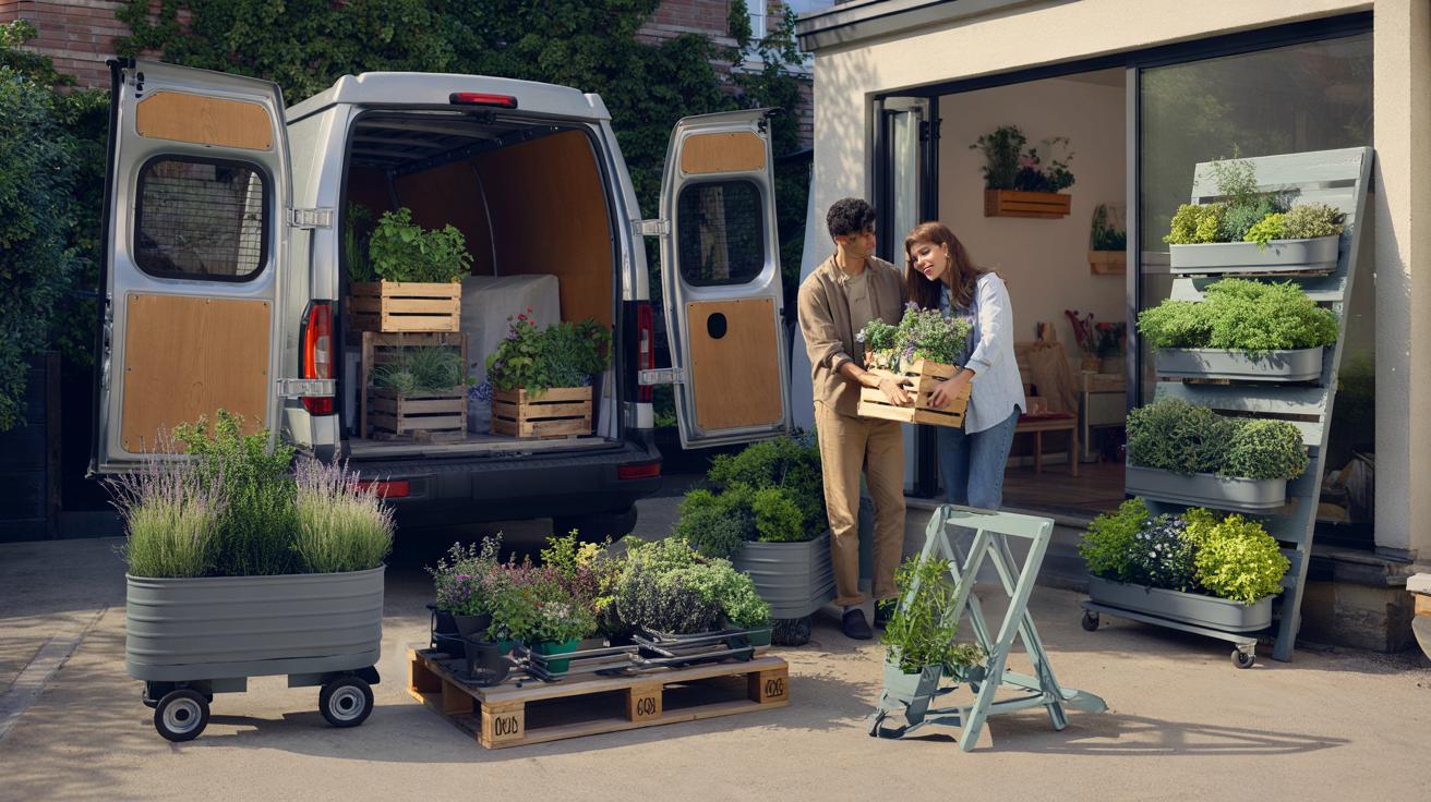Jak przeprowadzić się z całym ogrodem: 5 kroków do mobilnych roślin