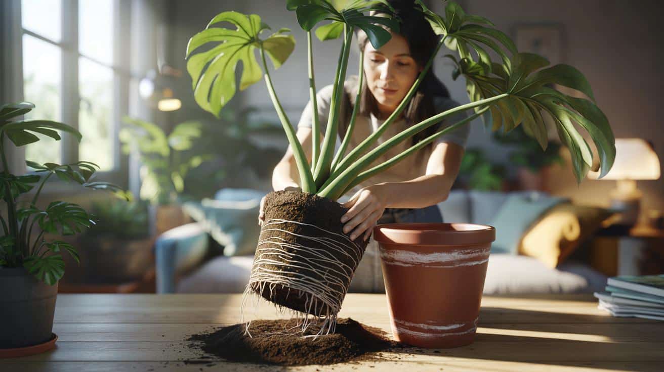 Jak przesadzić dorosłą roślinę bez stresu dla korzeni