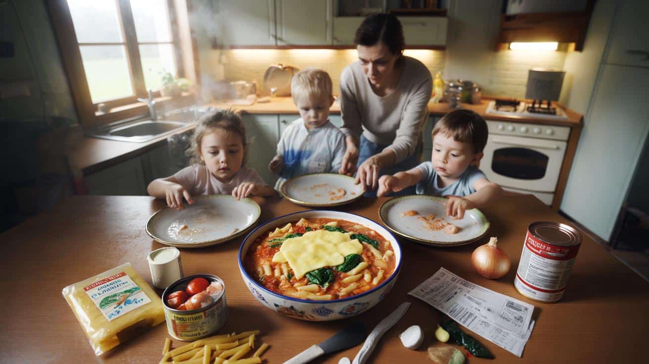 Jak przygotować szybki obiad na cztery osoby za mniej niż dwadzieścia złotych