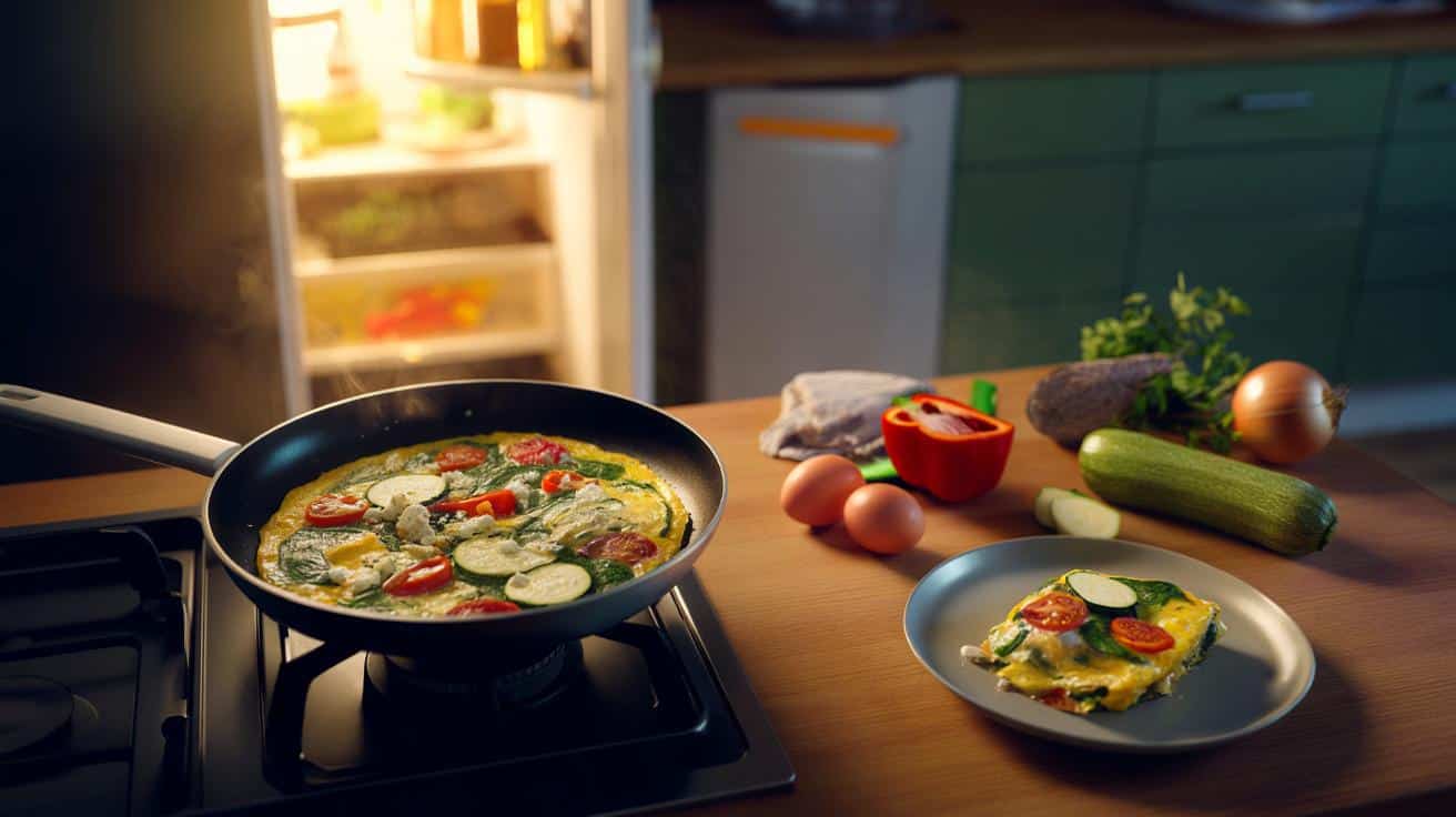 Jak przygotować szybkie danie z jajek i warzyw które jest lekkie i pożywne