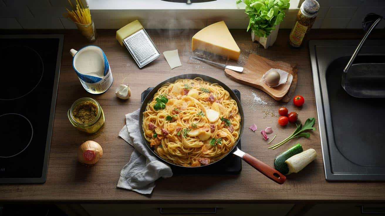 Jak przygotować szybkie danie z makaronu gdy masz w lodówce tylko kilka składników