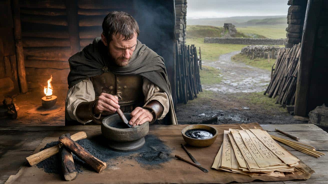 Jak rzymscy żołnierze na dalekiej prowincji sami robili atrament