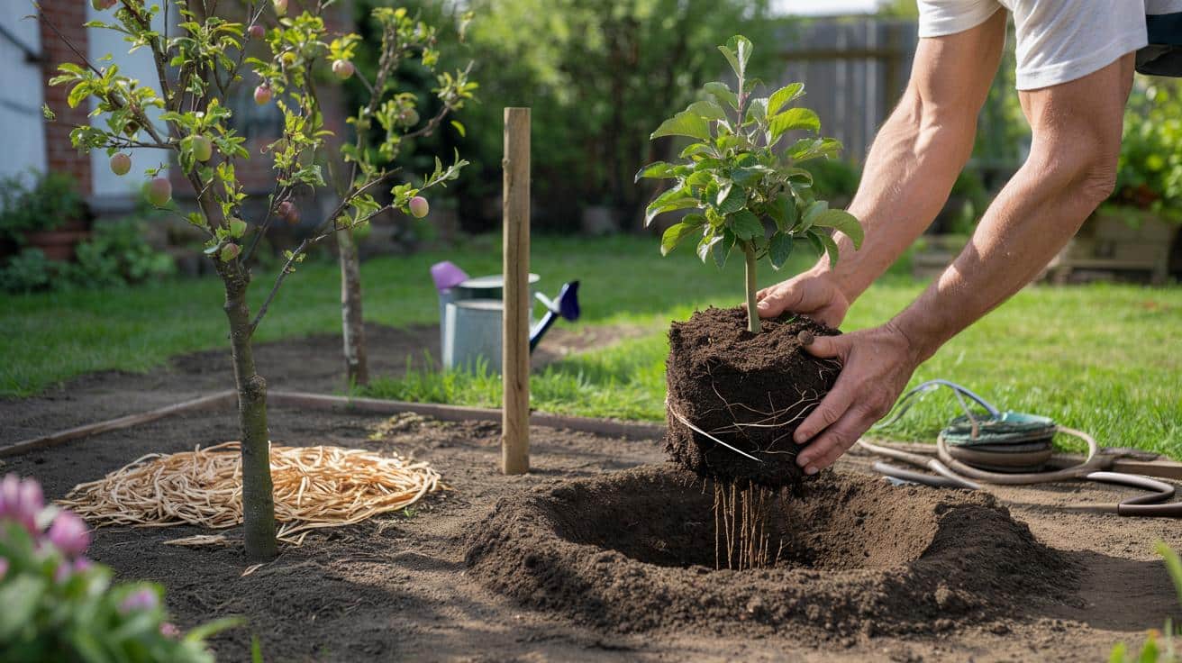 Jak sadzić drzewka owocowe żeby owocowały szybciej