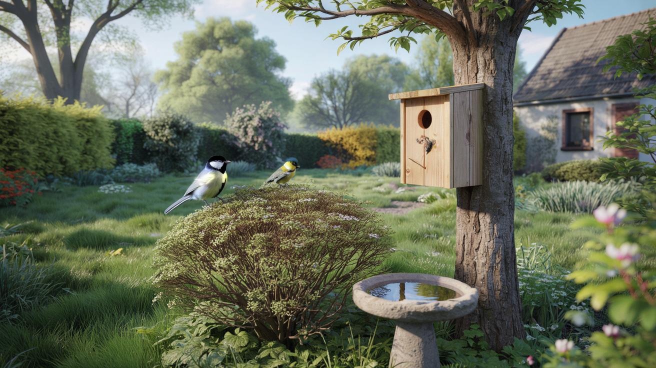 Jak ściągnąć sikory do ogrodu na wiosnę: jedna zmiana robi różnicę