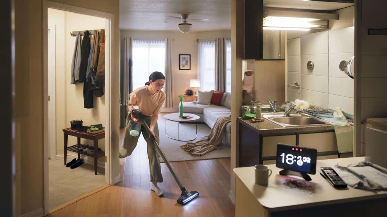 Jak skrócić czas sprzątania całego mieszkania do mniej niż godziny