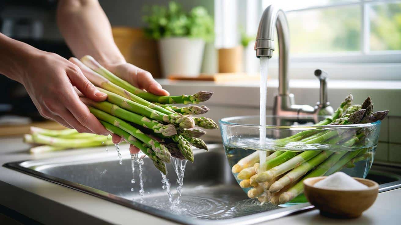 Jak skutecznie zmyć pestycydy ze szparagów? Eksperci wskazują jedną metodę