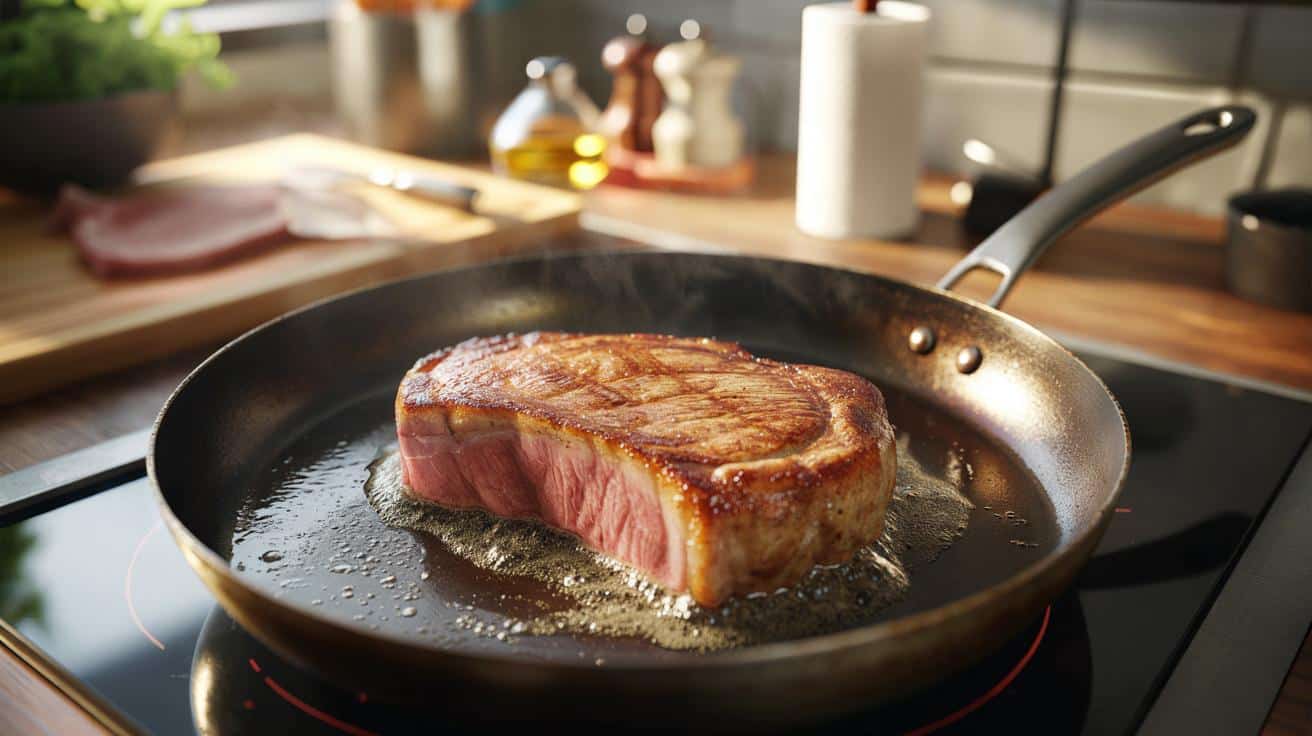 Jak smażyć mięso, żeby miało piękną złocistą skórkę jak z restauracji, nie szarą
