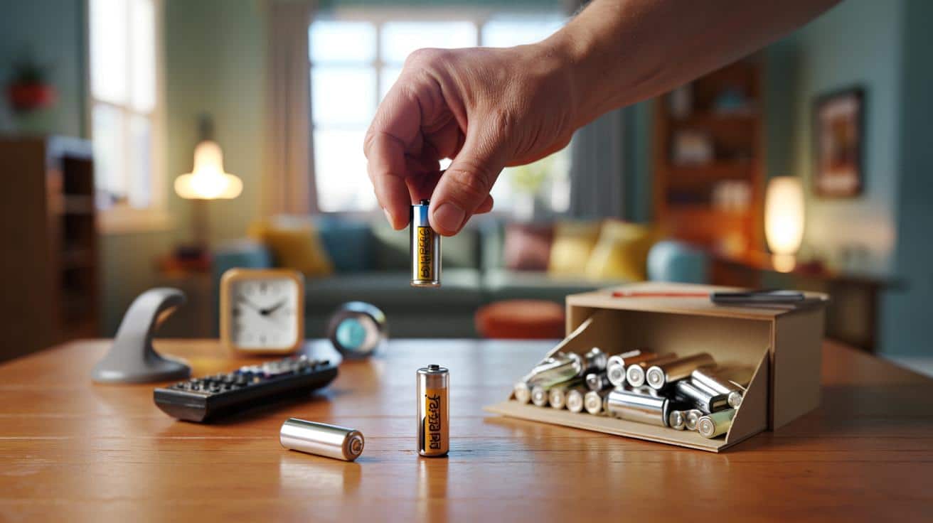 Jak sprawdzić czy bateryjka AA jest jeszcze dobra bez żadnego urządzenia