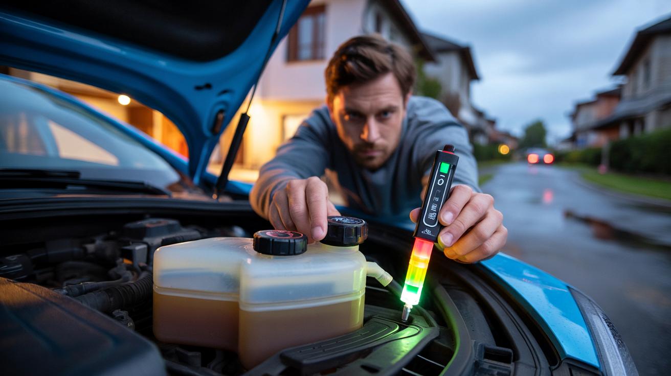 Jak sprawdzić jakość płynu hamulcowego bez wizyty u mechanika