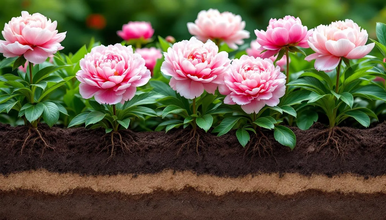 Jak sprawić, by piwonie kwitły obficiej dzięki głębokości sadzenia