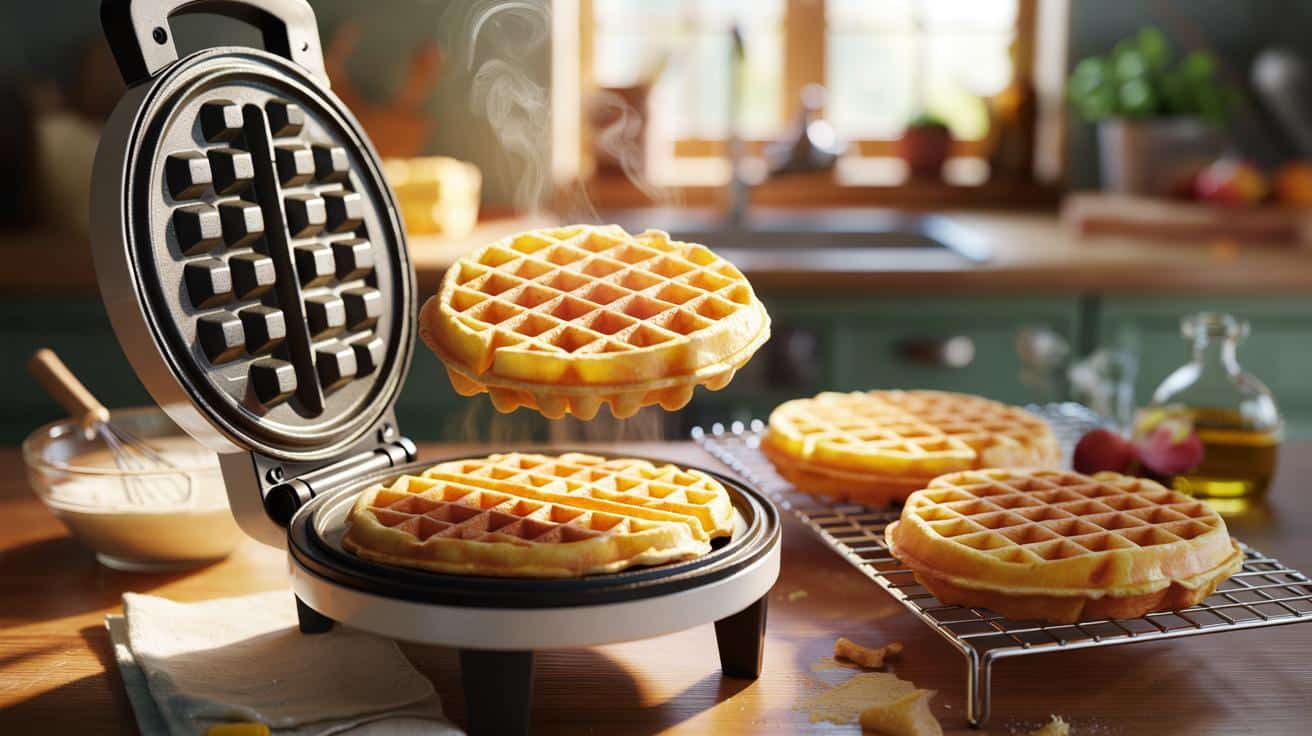 Jak sprawić, żeby domowe gofry były chrupiące natychmiast po wyjęciu z gofrownicy