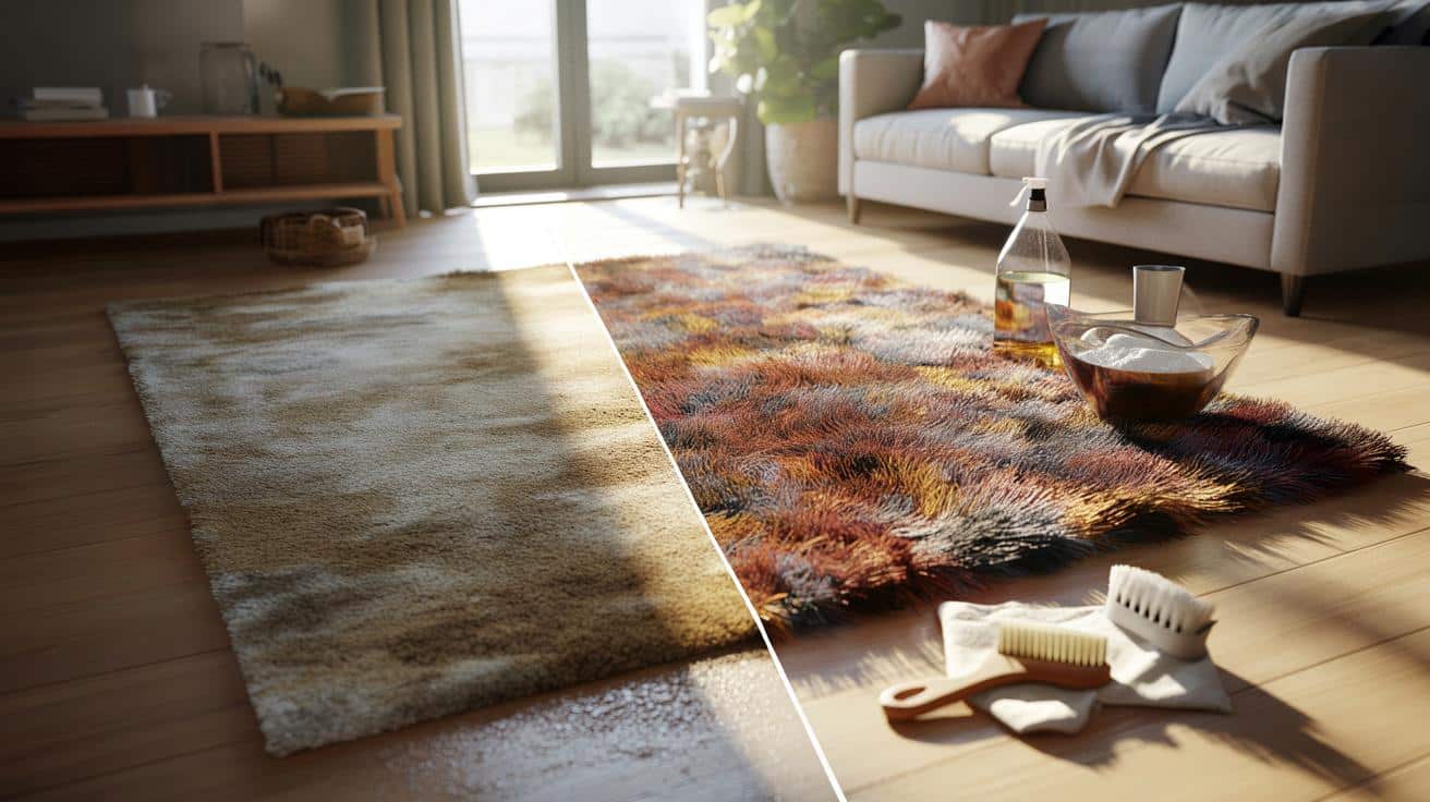 Jak sprawić żeby dywan wyglądał jak nowy po wyczyszczeniu domowymi środkami