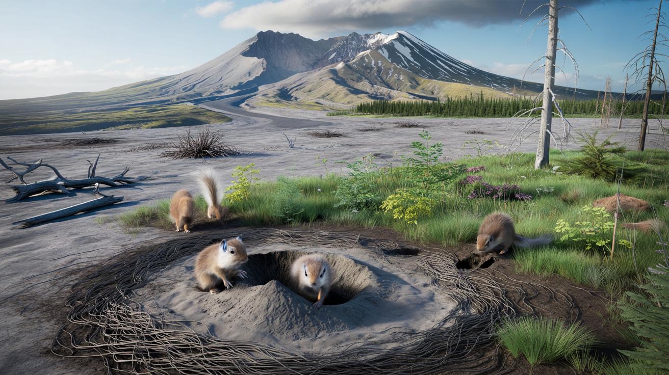 Jak susły uratowały zniszczony wulkan. Naukowcy są w szoku po 43 latach
