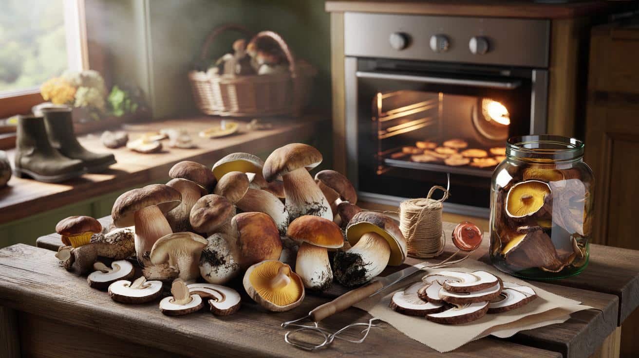 Jak suszyć grzyby w domu, żeby zachowały smak i przetrwały przez całą zimę