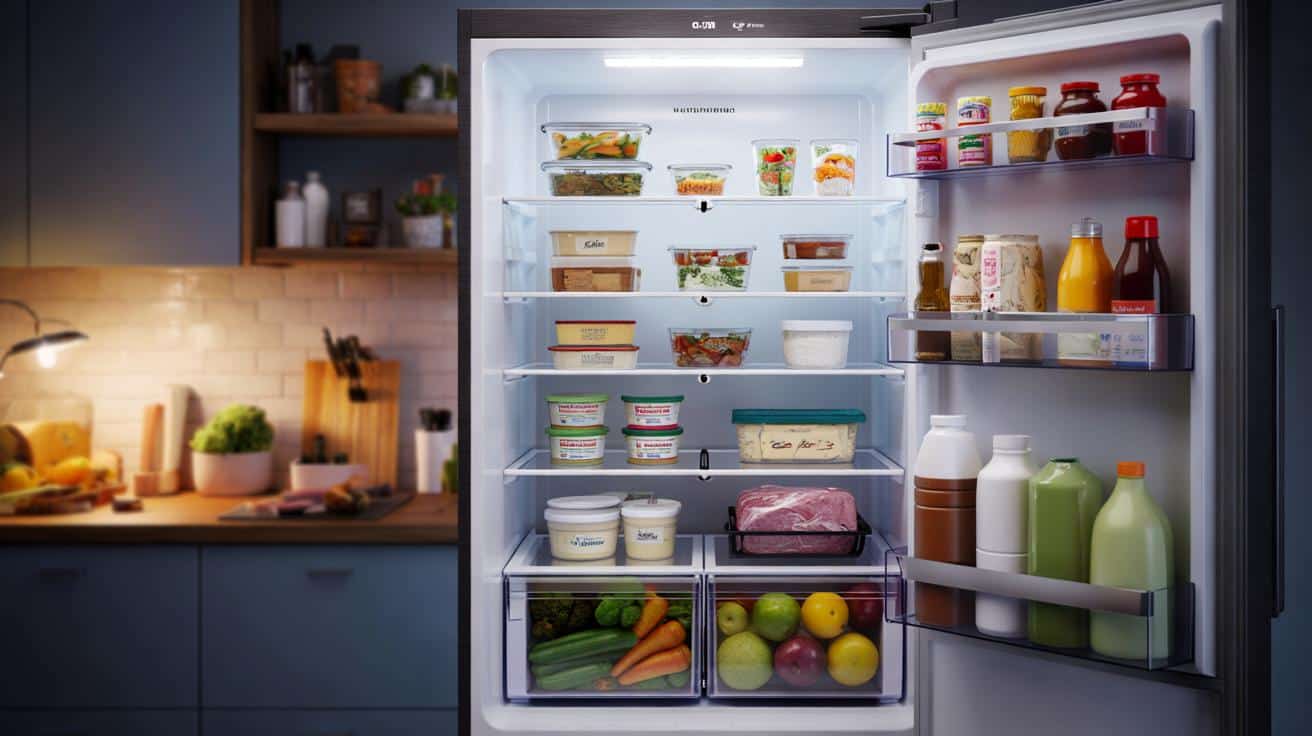 Jak szybciej znaleźć rzeczy w lodówce dzięki prostemu podziałowi półek