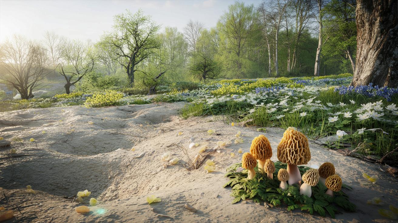 Jak trafić na miejsce pełne smardzów już w marcu? Jeden trik robi różnicę